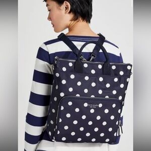 Kate Spade The Little Better Sam Sunshine Dot Convertible Backpack